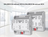 Zennio DALIBOX Broadcast 4CH - Интерфейс KNX-DALI, 4 канала, 20 балластов каждый