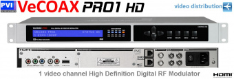 Модулятор HD сигнала HDMI VeCOAX PRO1 HD DVB-С VECOAX-PRO1-HD-SR-C